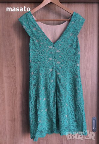 OASIS - зелена рокля, снимка 2 - Рокли - 40530838