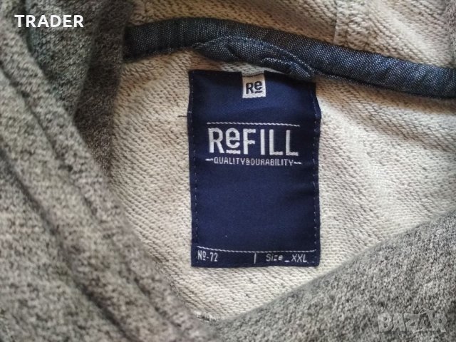 анорак суичър блуза горница с дълъг ръкав REFILL, снимка 9 - Суичъри - 34276153
