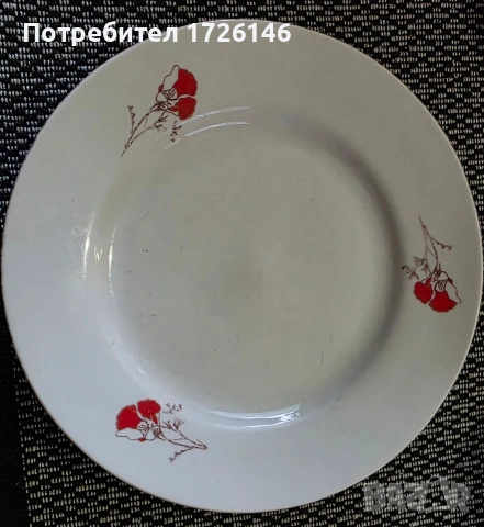 Порцеланова чиния на Разград 