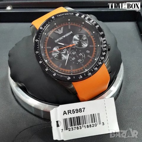 Emporio Armani AR5987 Tazio Chronograph. Нов мъжки часовник