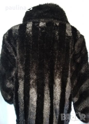 Два броя / Много ефектно палто от еко косъм с вата / голям размер , снимка 9 - Палта, манта - 38794460