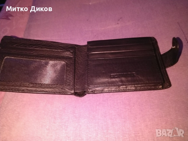 Портфейл Х №9 естествена кожа 115х90мм, снимка 5 - Портфейли, портмонета - 52905436