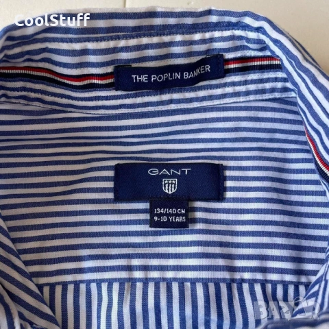 Детска Риза GANT Размер 9-10 г, снимка 3 - Детски ризи - 53905890