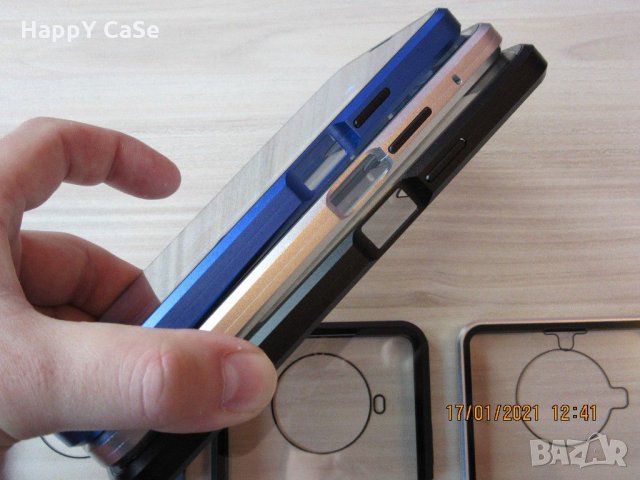 Двоен 360 магнитен кейс калъф за Xiaomi Mi 10 / 10T / Pro / Lite, снимка 9 - Калъфи, кейсове - 31455088