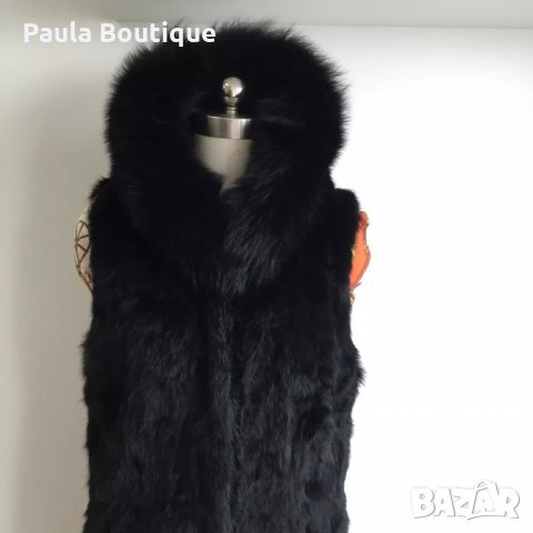 Елек от заешка кожа , снимка 4 - Елеци - 34304345