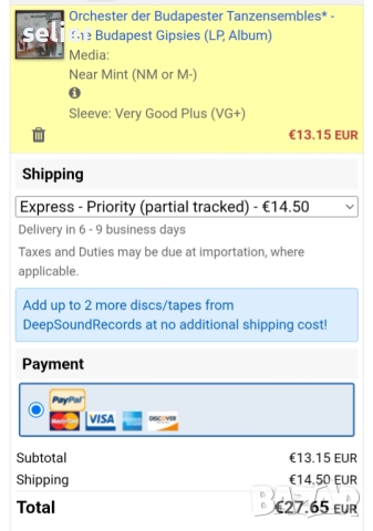 Orchester der Budapester Tanzensembles ‎– The Budapest Gipsies Издание 🇭🇺 HUNGARY   Състояние на в, снимка 3 - Грамофонни плочи - 52791089