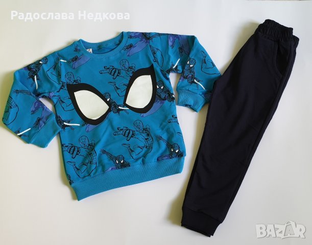 Спортен комплект Спайдърменн 2 - 104,122 и 128 см