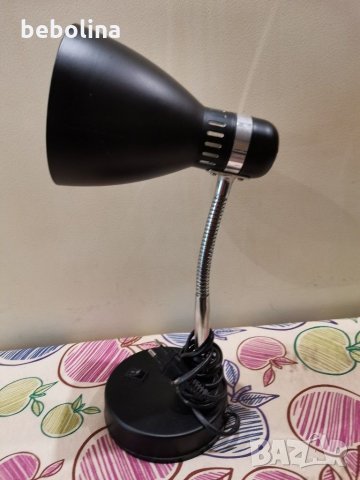 МЕТАЛНА НАСТОЛНА ЛАМПА, снимка 2 - Настолни лампи - 29901229