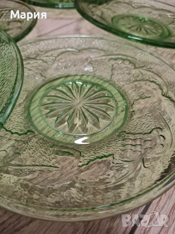 Винтидж тортени чинии , снимка 3 - Чинии - 50657219