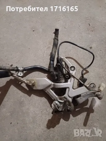 Спирачен комплект YAMAHA TZR 125, снимка 2 - Части - 48549034