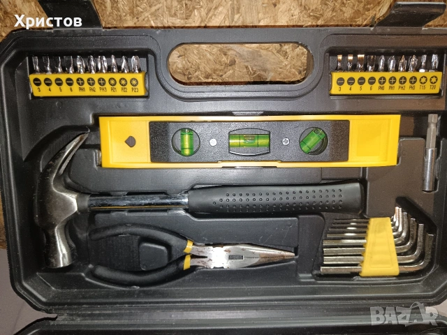 Комплект инструменти, включващ акумулаторен винтоверт с марка Hi-Tek, снимка 2 - Други инструменти - 53286842