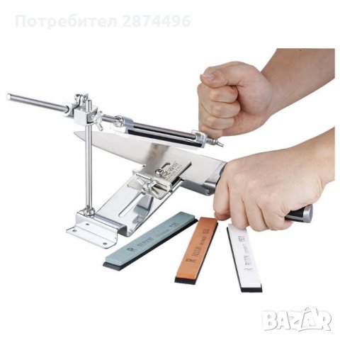 Точило за Нож с Фиксиран Ъгъл, Заточване с Плочки, Брусове, снимка 4 - Други стоки за дома - 35159154