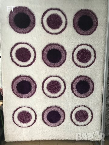 килим розово, сиво,жълто, снимка 3 - Килими - 39787605