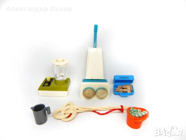 Играчки за Навиване Куклена Kъща Galoob Кухненско Oборудване Уреди Японски Миниатюрни, снимка 4 - Кукли - 51848430