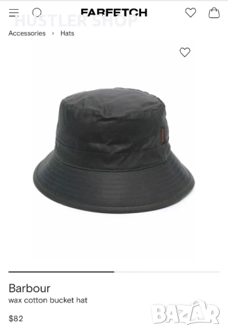 Мъжка букет шапка BARBOUR. Размер XXL, снимка 2 - Шапки - 52997658