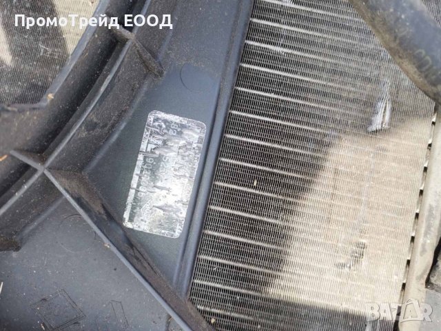 Воден климатичен радиатор перка вентилатор водно охлаждане Рено Сценик I Renault Scenic 1.9DCI 102hp, снимка 2 - Части - 42370268