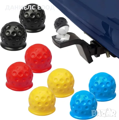 Универсална гумена капачка за теглич 50мм - 4 цвята., снимка 2 - Аксесоари и консумативи - 47369120