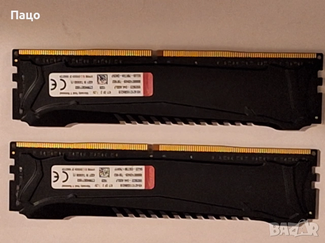 RAM DDR4 4GB/4х4/ HyperX Savage Memory Black, снимка 3 - RAM памет - 54013025