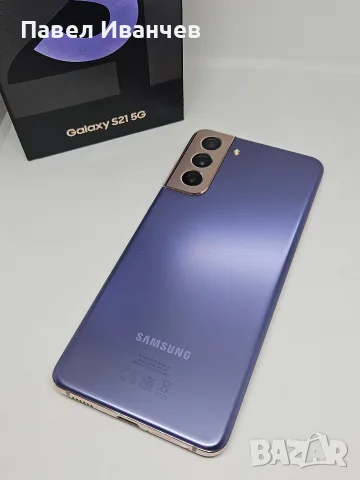 Samsung Galaxy S21 5G 128Gb/8Ram Violet - Пълен комплект, снимка 6 - Samsung - 56183172