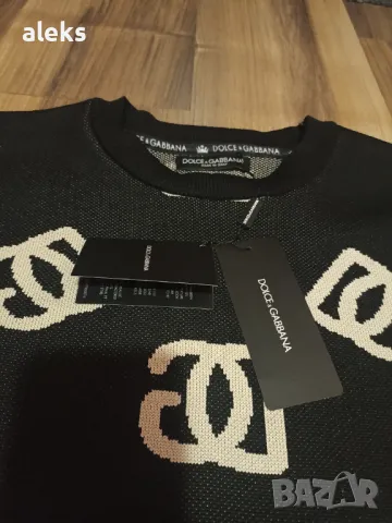 Dolce Gabana мъжка блуза/ мъжки пуловер , снимка 3 - Пуловери - 48427545