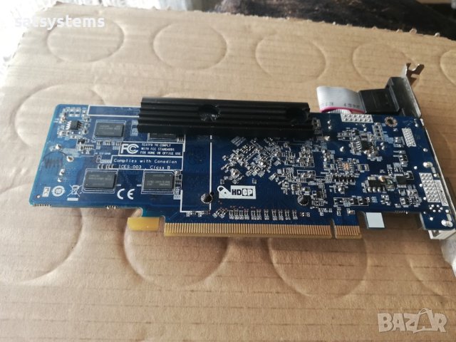 Видео карта ATi Radeon Sapphire HD 4350 HDMI 1024MB GDDR2 64bit PCI-E, снимка 7 - Видеокарти - 42458851