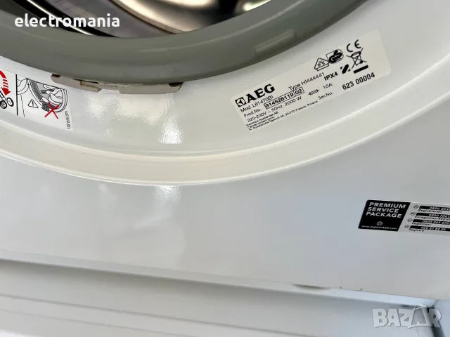 Пералня за вграждане AEG  L61470BI 7кг, снимка 5 - Перални - 55876301