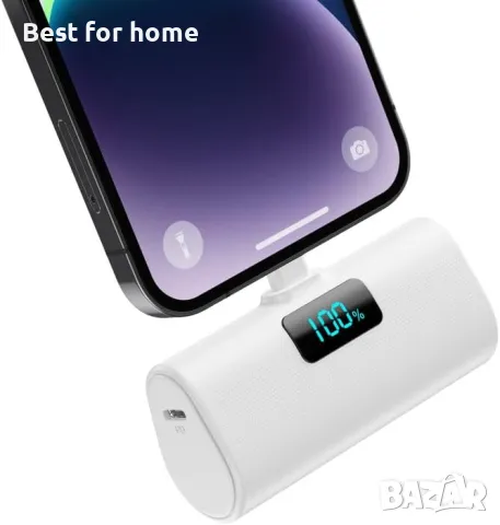 Powerbank 5200 mAh за iPhone, снимка 2 - Външни батерии - 47445492