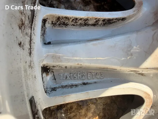 Алуминиеви лети джанти 16" 5х112 7J ET43, снимка 3 - Гуми и джанти - 56253298