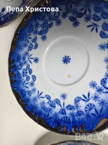 Сервиз за чай от румънски порцелан, снимка 6 - Сервизи - 52258556