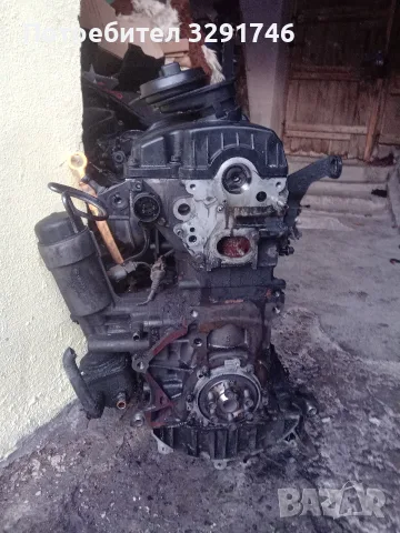 Двигател за Волксваген Шаран 1.9 tdi 116к.с 2002г, снимка 4 - Части - 56059677