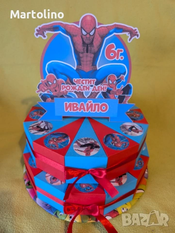 Картонена торта Baby Shark, снимка 13 - Други - 53049198