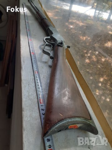 Страхотна пушка Уинчестър с работещ механизъм - реплика, снимка 7 - Антикварни и старинни предмети - 38274466