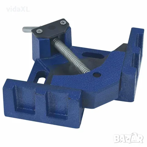 vidaXL Ъглова стяга 104 мм чугун, снимка 2 - Менгемета - 56146153