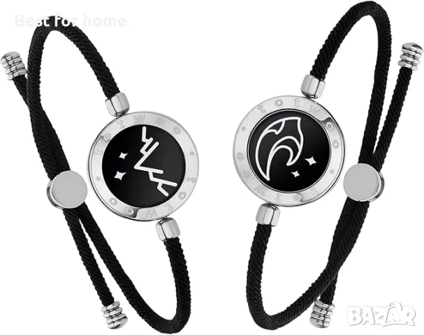 Bluetooth гривни за двойки - планина, море TOTWOO