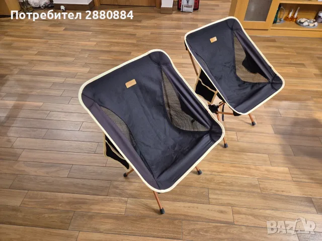 Продавам сгъваеми къмпинг столове TREKOLOGY YIZI GO - 2 броя, снимка 2 - Къмпинг мебели - 56054008