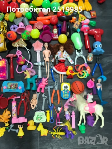 Огромен човал с 268 пластмасови играчки, снимка 2 - Други - 52624281