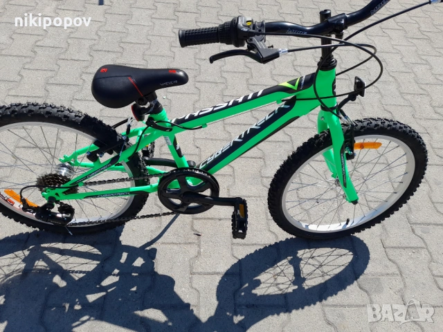 BG Велосипед 20" CYBER зелен, снимка 3 - Велосипеди - 54334557