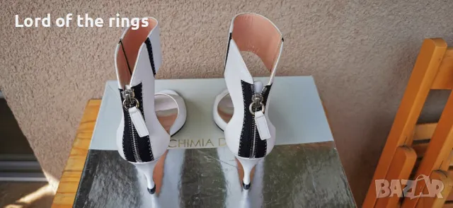 Оригинални маркови дамски кожени обувки ALCHIMIA DI BALLIN - 35 номер, снимка 4 - Дамски елегантни обувки - 49958468