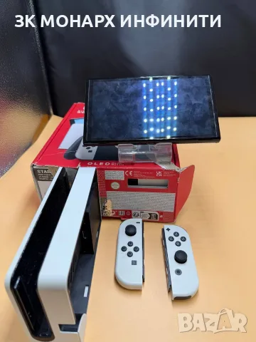 Nintendo Switch OLED / 64GB / пълен комплект, снимка 3 - Nintendo конзоли - 55904788
