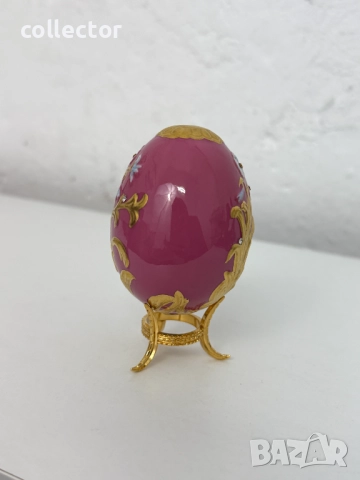 Колекционерско порцеланово яйце - Franklin Mint. №7628, снимка 4 - Антикварни и старинни предмети - 52481188