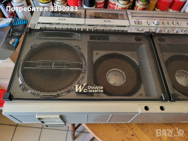 SHARP GF-777, снимка 11 - Радиокасетофони, транзистори - 54317504