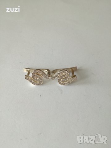 Сребърни обеци с циркони - сребро проба 925