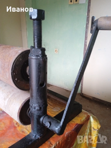 Самоделно направена преса за графика ( офорт, суха игла), снимка 2 - Други инструменти - 52009139