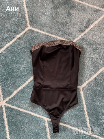 Черно бюстие с камъни, снимка 3 - Корсети, бюстиета, топове - 38654101