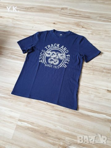 Оригинална мъжка тениска Asics, снимка 2 - Тениски - 31875641