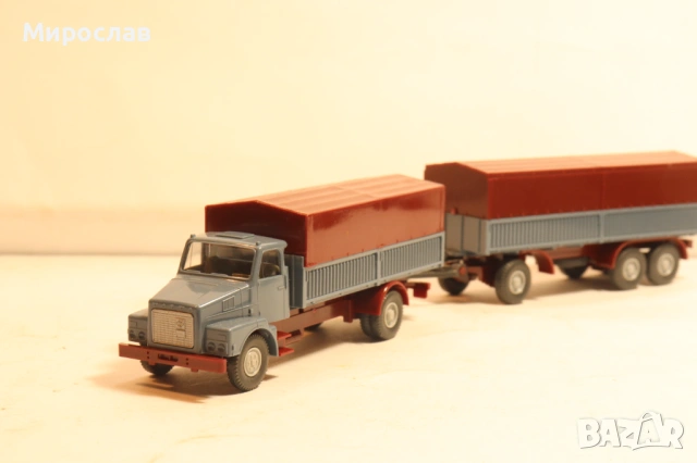 WIKING H0 1/87 VOLVO N 10 КОЛИЧКА TIR КАМИОН МОДЕЛ, снимка 4 - Колекции - 54211948