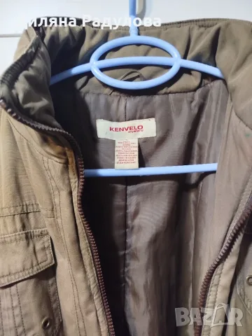 Дълго памучно яке Kenvelo - S, снимка 2 - Якета - 56484739