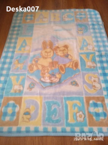 Испанско бебешко одеяло , снимка 1 - Спално бельо и завивки - 42211245
