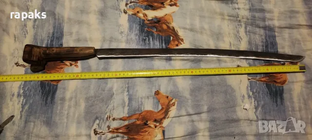 Огромен нож, кама, сабя, мачете, каракулак, ятаган, колак.

Проект, снимка 4 - Антикварни и старинни предмети - 48174555