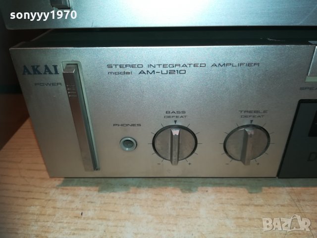 akai ampli & akai tuner-внос france, снимка 8 - Ресийвъри, усилватели, смесителни пултове - 30258469